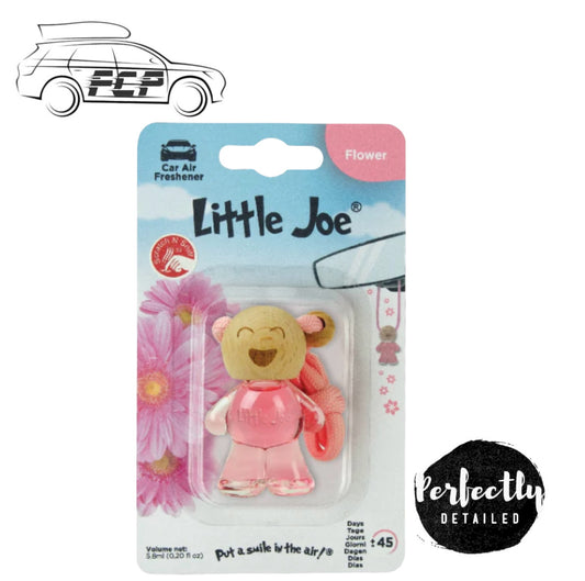 Little Joe Bottle Car Air Freshener Flower