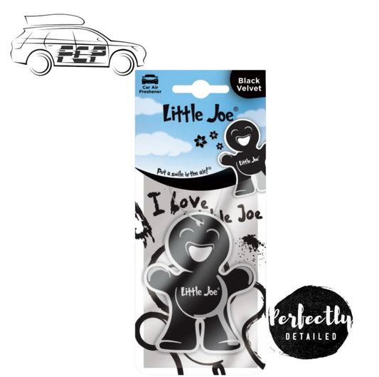 Little Joe 2D Car Air Freshener Black Velvet