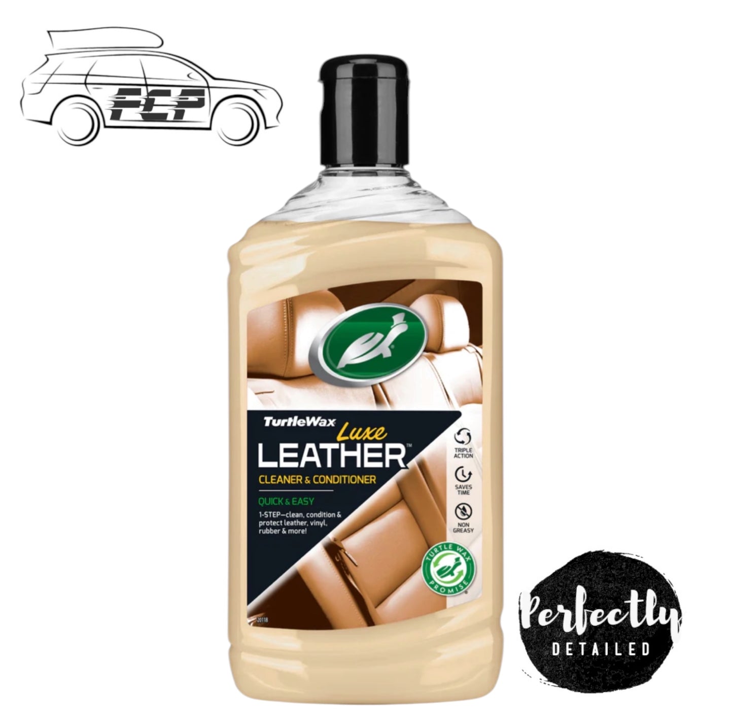 Turtle Wax Luxe Leather Cleaner & Conditioner 500ml