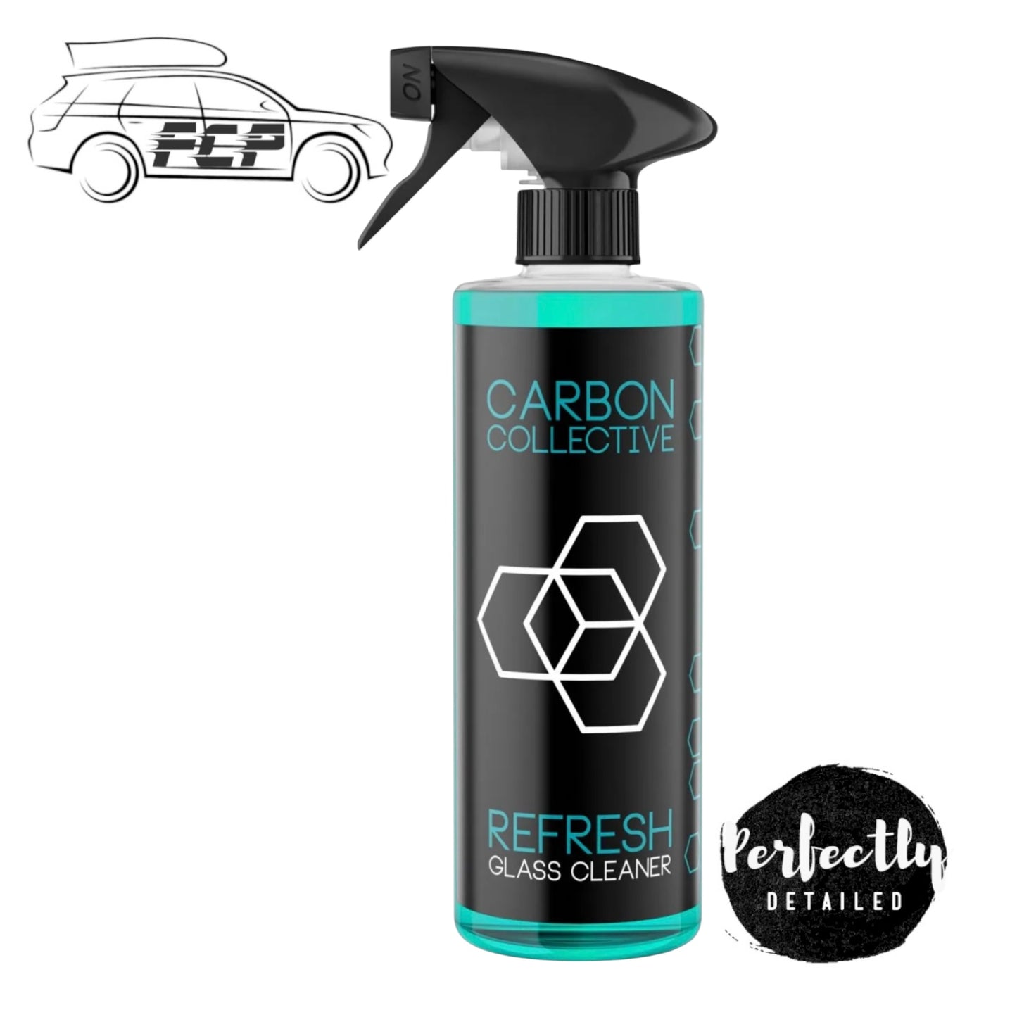 Carbon Collective Refresh Glass Cleaner 500ml