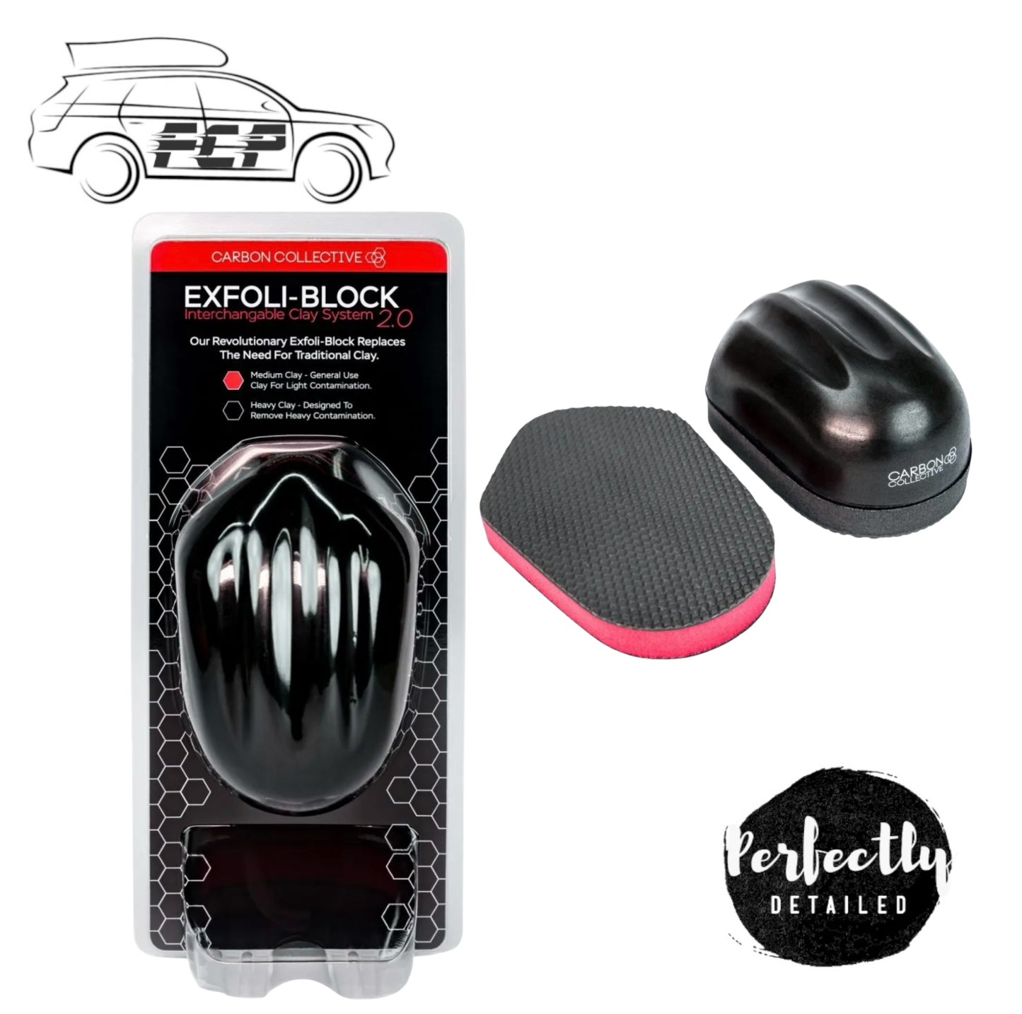 Carbon Collective Exfoli-Block - Interchangeable Clay System