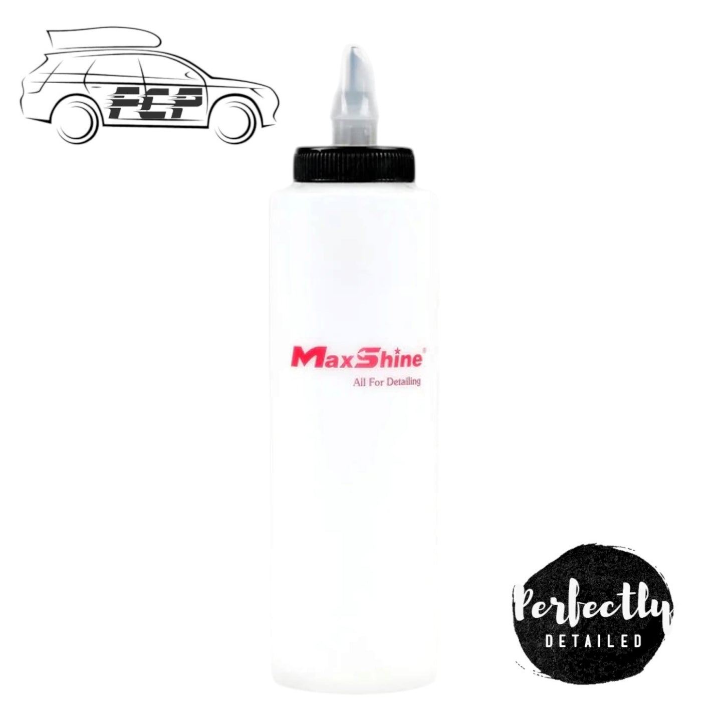 MAXSHINE COMPOUND POLISH DRESSING DISPENSER BOTTLE 400ML