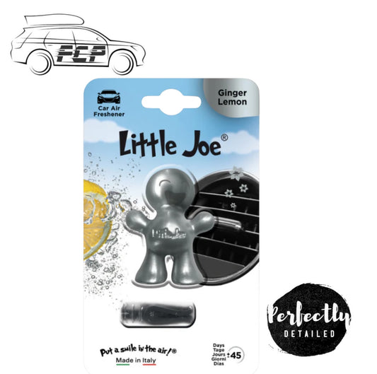 Little Joe Metallic Car Vent Air Freshener Ginger Lemon