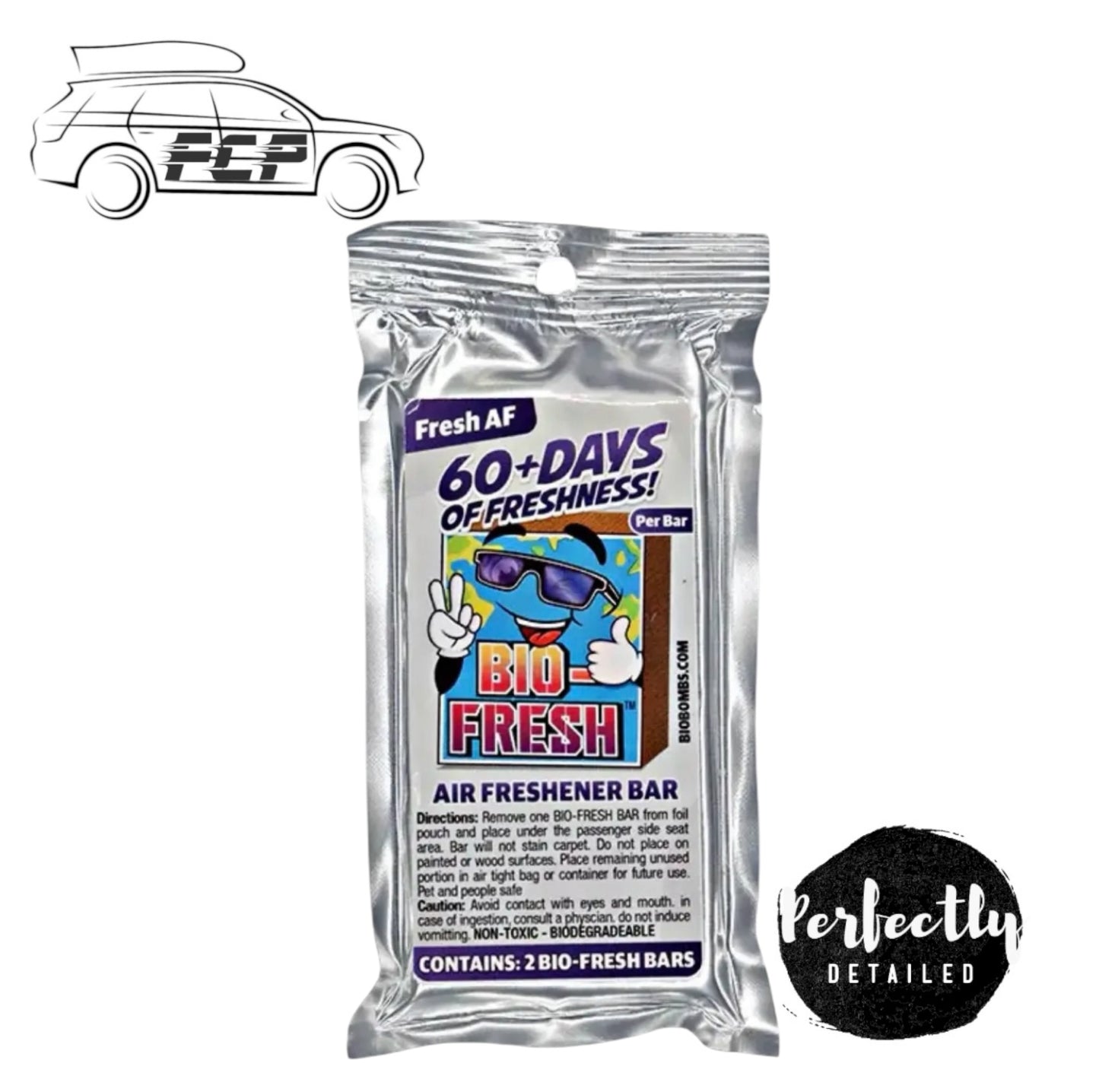 BIO-BOMBS BIO-FRESH BAR - FRESH AF AIR FRESHENER BAR 60DAY
