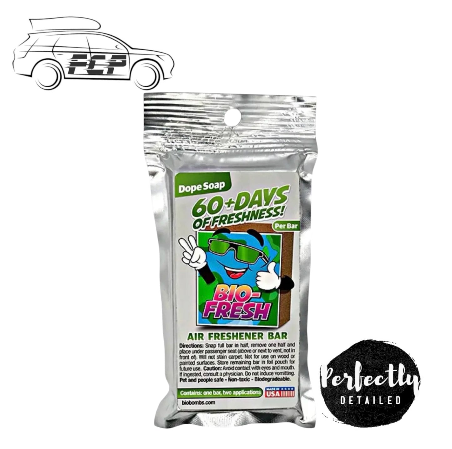 BIO-BOMBS BIO-FRESH BAR - DOPE SOAP AIR FRESHENER BAR 60DAY