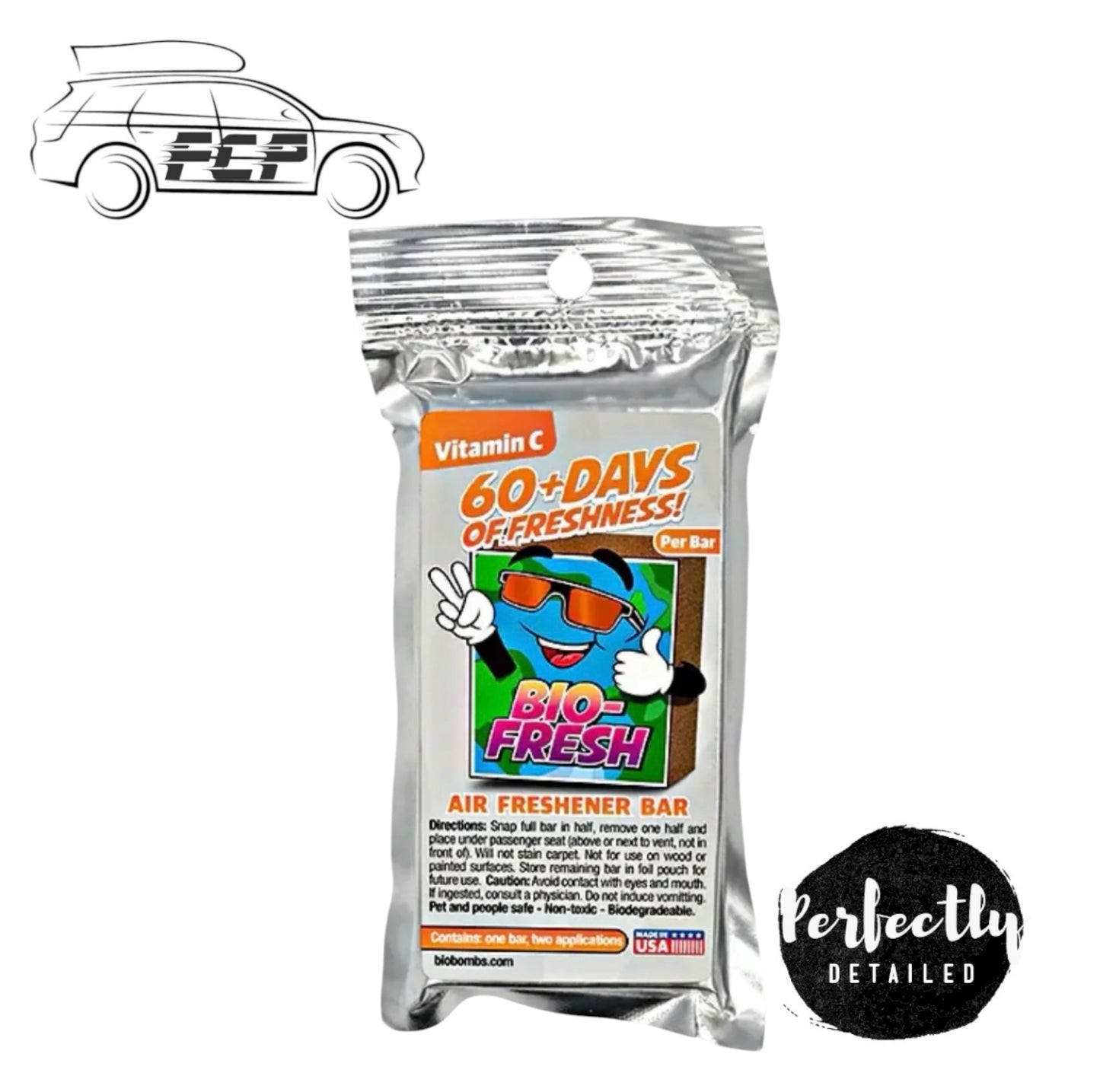 BIO-BOMBS BIO-FRESH BAR - VITAMIN C AIR FRESHENER BAR 60DAY