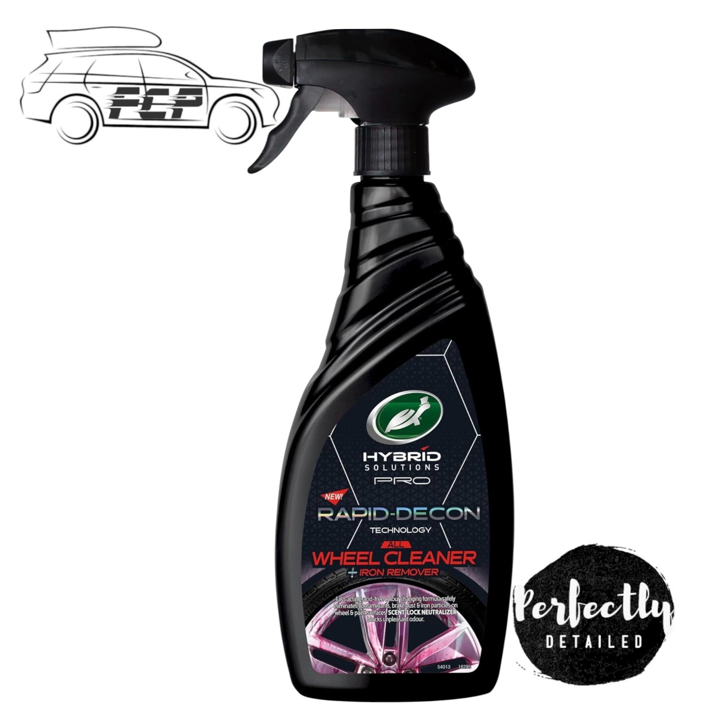 Turtle Wax Hybrid Solutions Pro Rapid Decon Wheel Cleaner 750ml