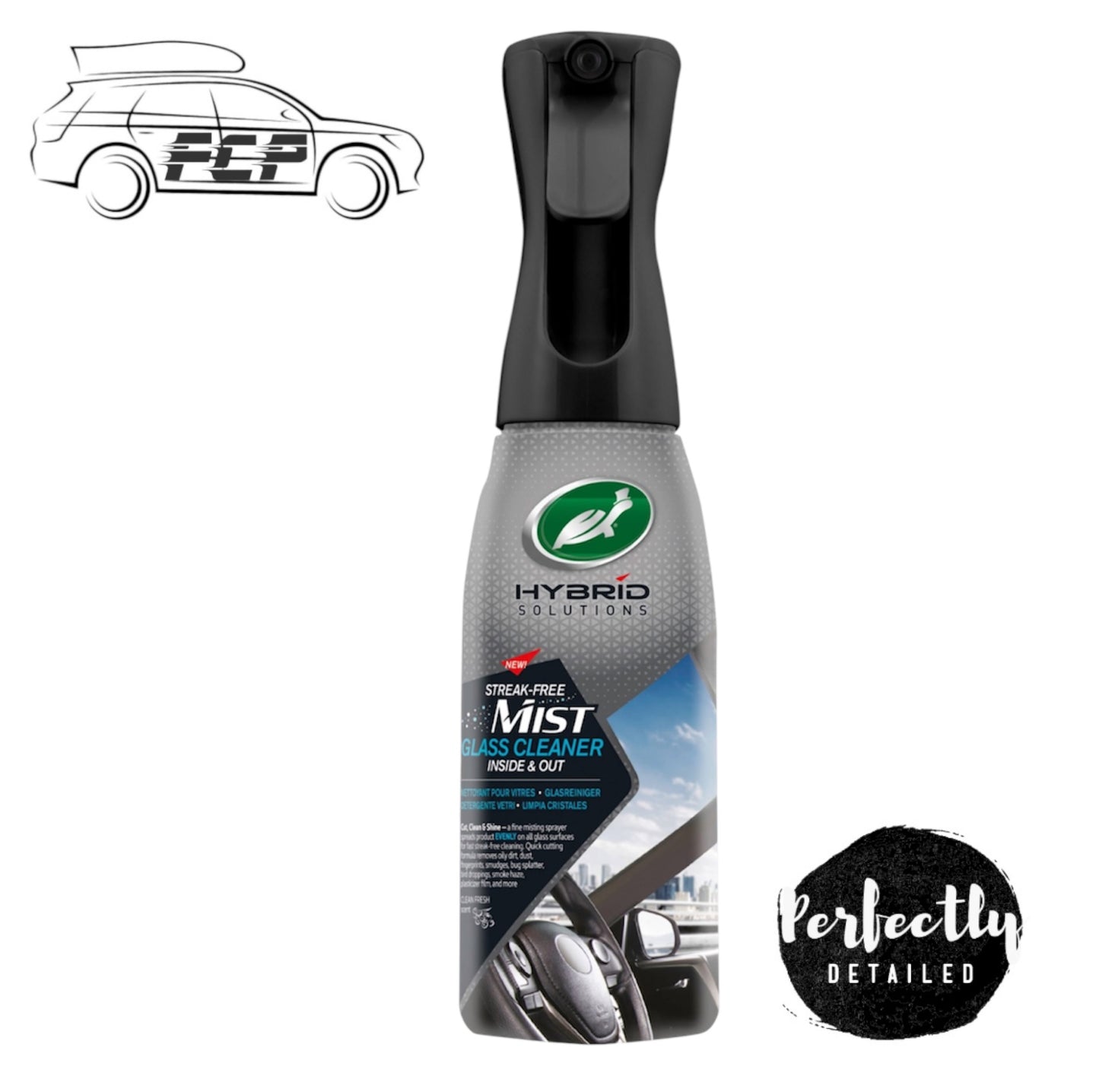 Turtle Wax Hybrid Solutions Streak-Free Glass Cleaner Inside & Out 591ml