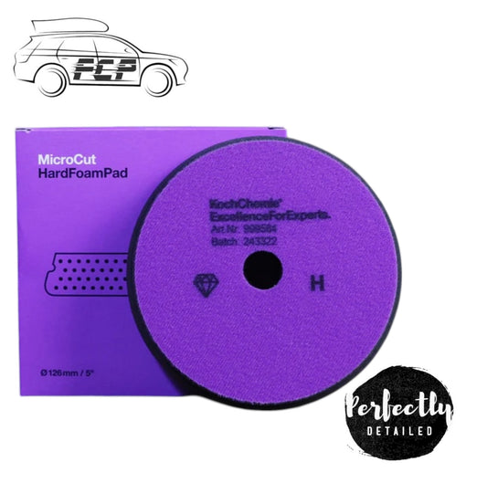 Koch Chemie Purple Foam Micro Cut  Hard Pad 5" (126mm)