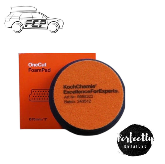 Koch Chemie Orange Foam One Cut Pad 3" (76mm)