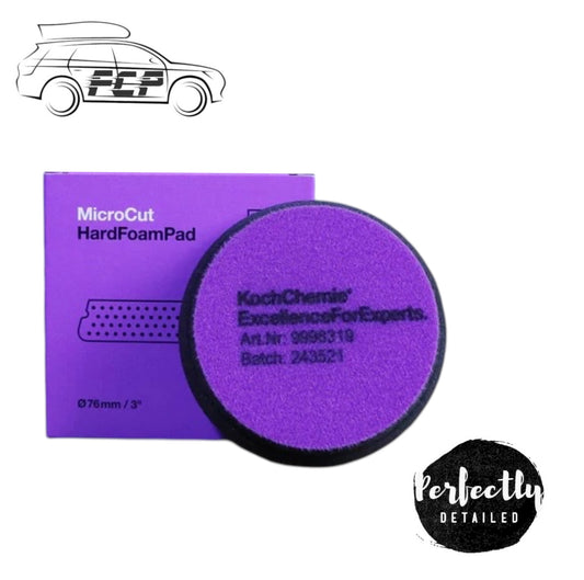 Koch Chemie Purple Foam Micro Cut Hard Pad 3" (76mm)