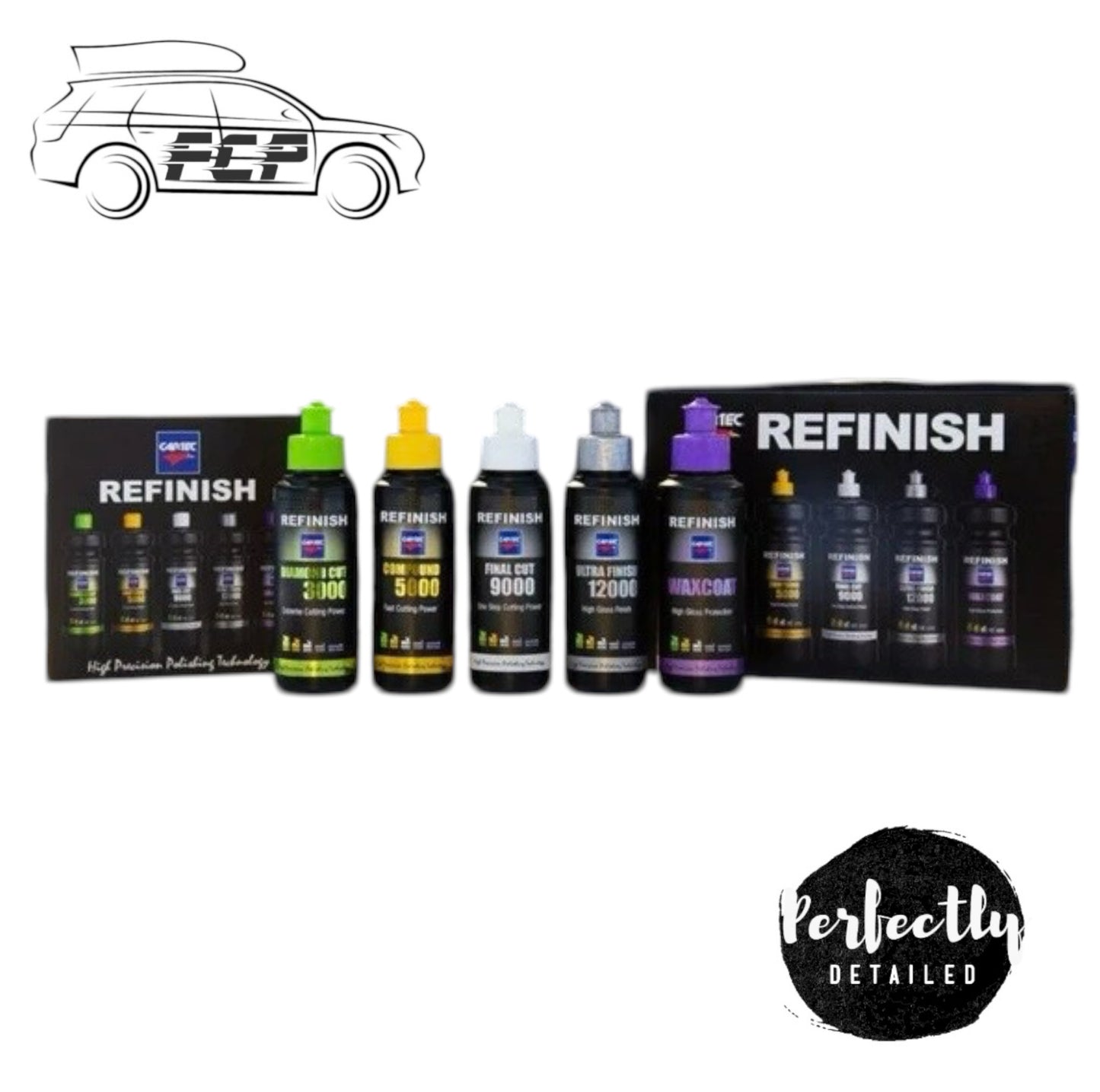 Cartec Refinish 150ml Sample Kit