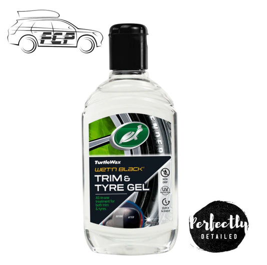 Turtle Wax Wet n Black Trim & Tyre Gel 300ml