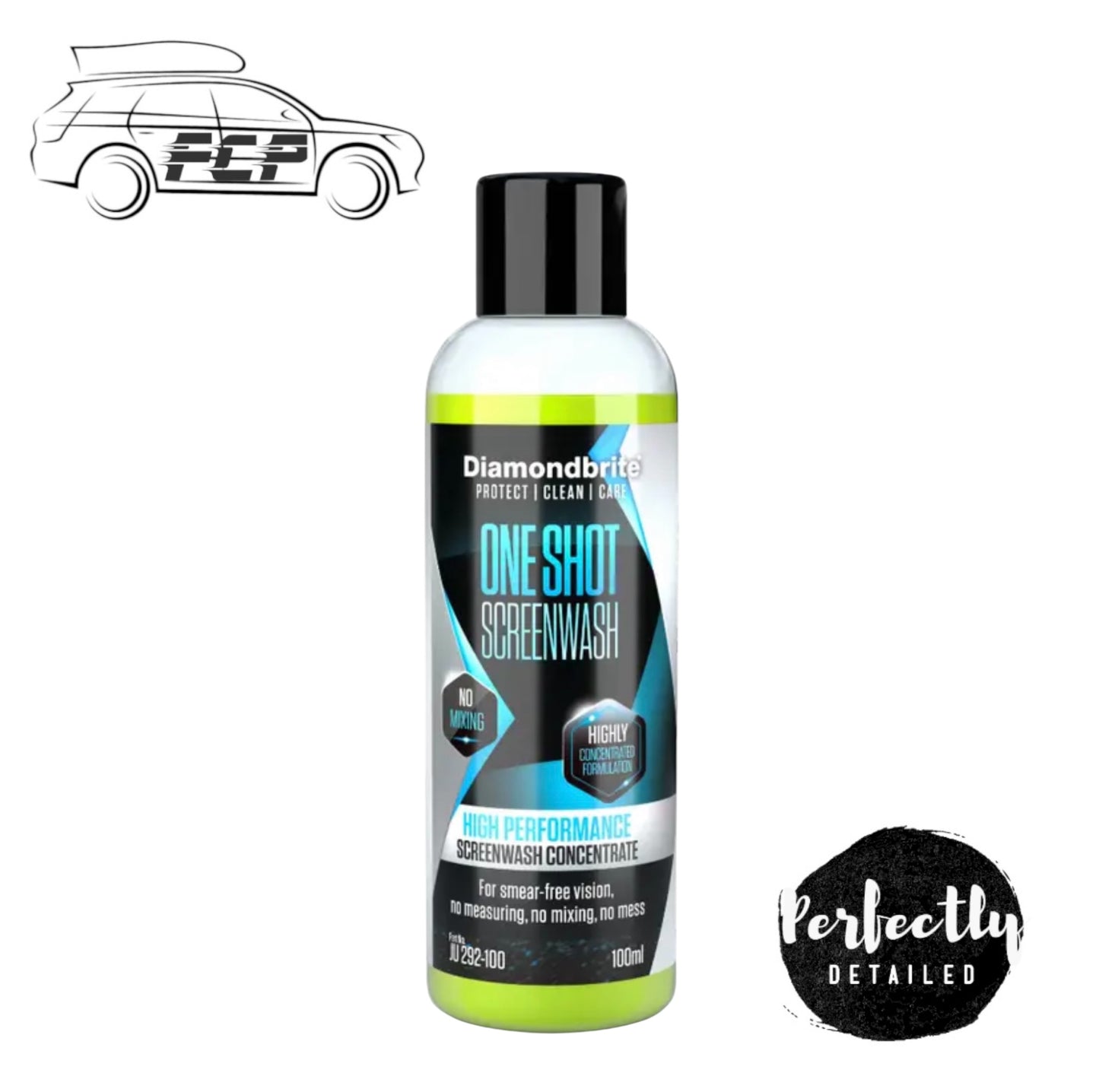 Diamondbrite One Shot High Performance Screenwash Concentrate 100ml