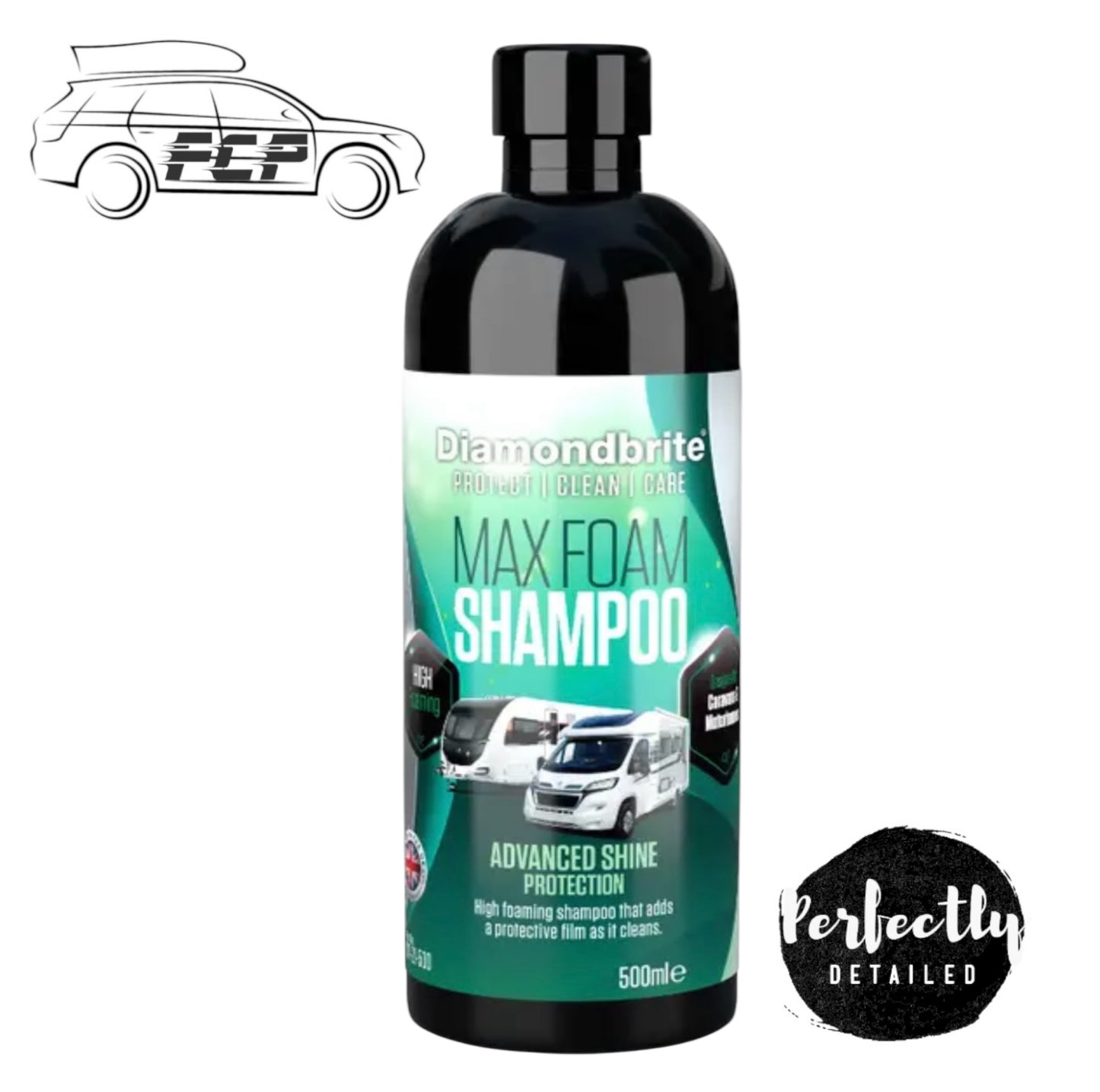 Diamondbrite Leisure Max Foam Shampoo 500ml