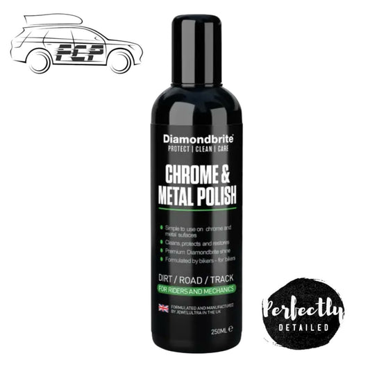 Diamondbrite Motorcycle Chrome & Metal Polish 250ml