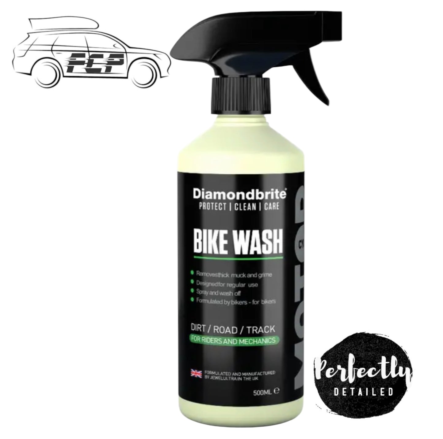 Diamondbrite Motorcycle Bike Wash 500ml