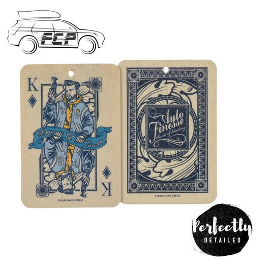 Auto Finesse Air Freshener Playing Card KING