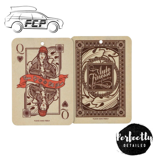 Auto Finesse Air Freshener Playing Card QUEEN
