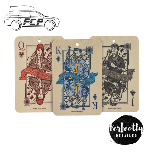 Auto Finesse Air Fresheners Playing Cards 3pk