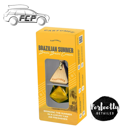 Carfume Car Air Freshener BRAZILIAN SUMMER BUM BUM Ltd Edition Diffuser