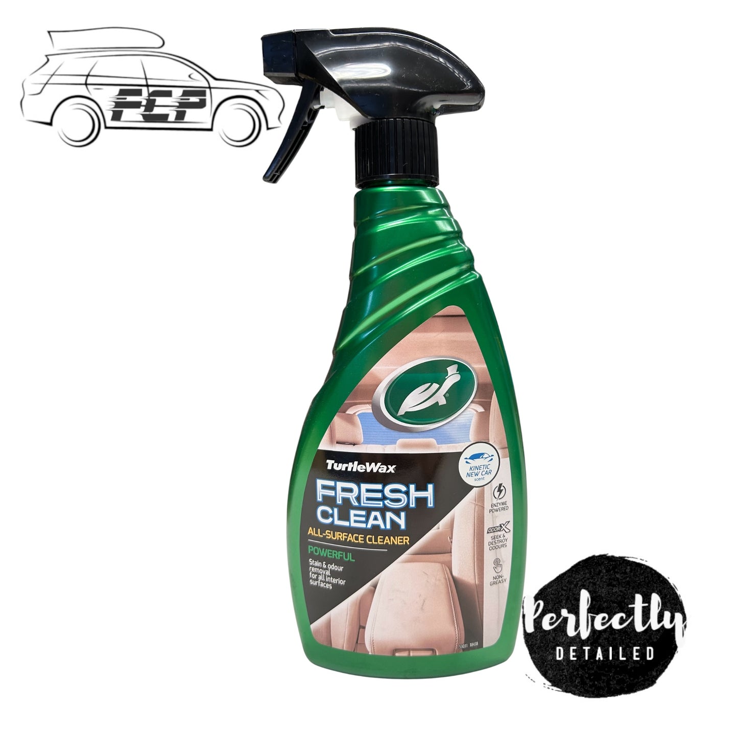 Turtle Wax Power Out! Fresh Clean Car Interior Spray 500ml