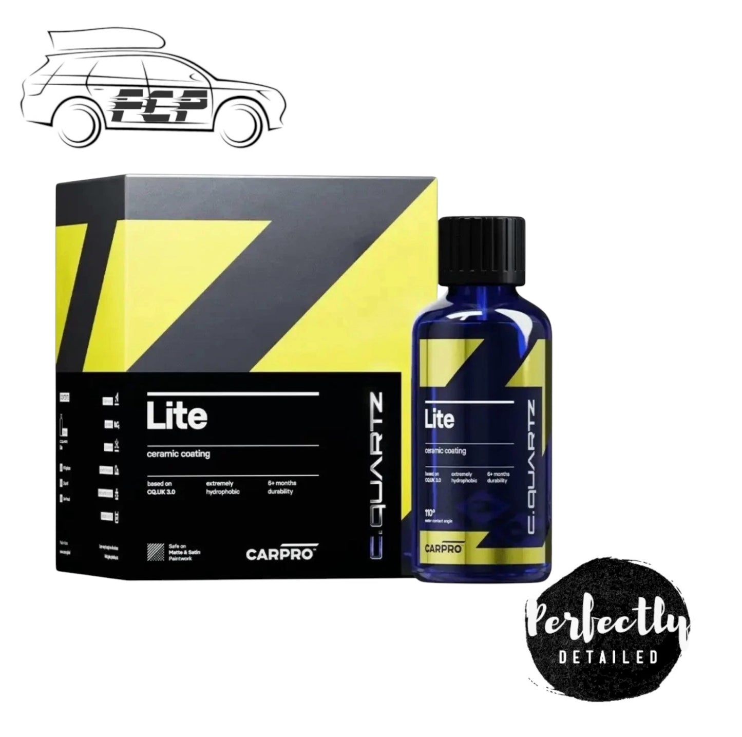 CarPro Cquartz Lite 2.0 100ml Coating KIT