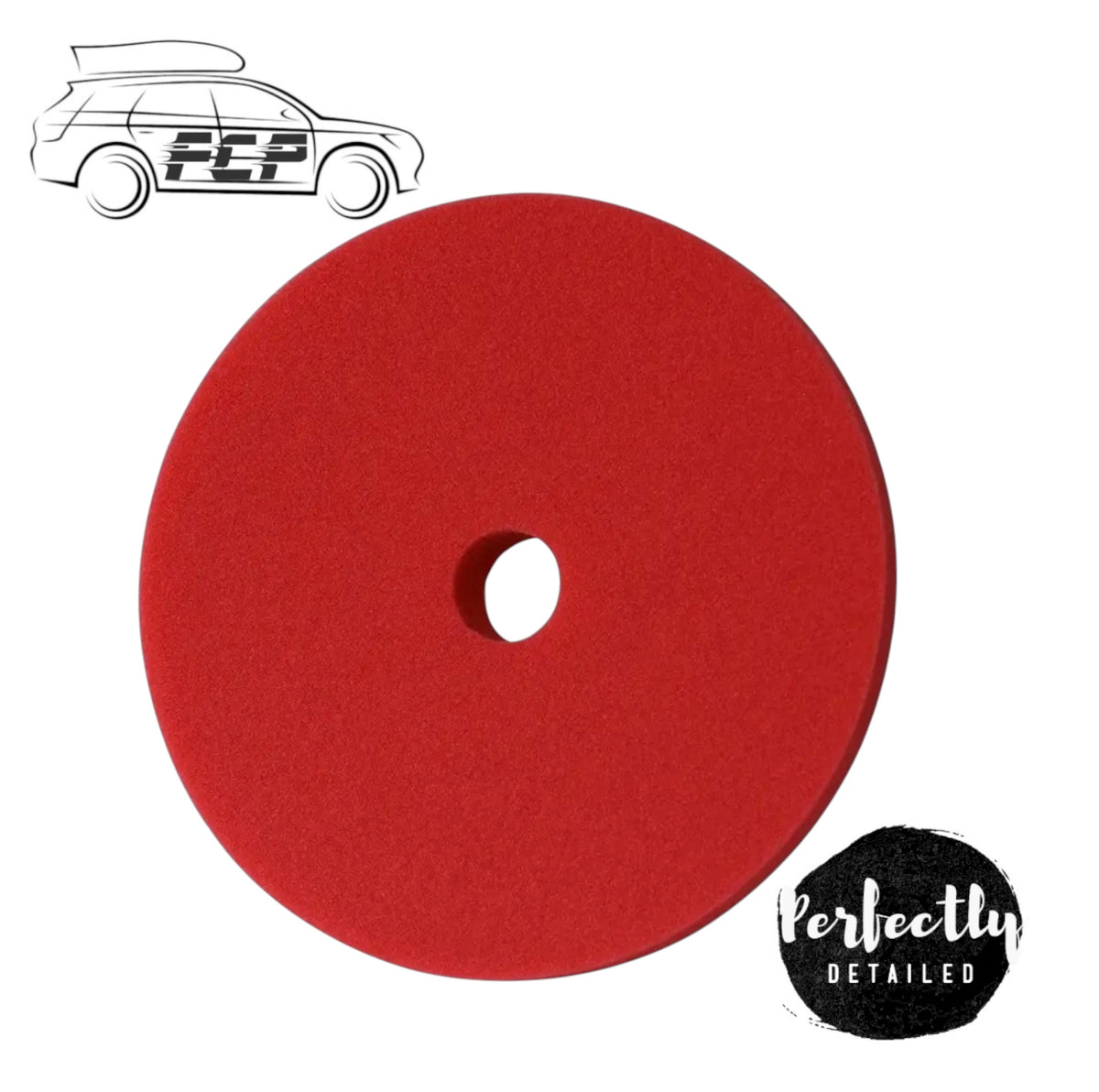 Menzerna Foam Pad Red Heavy Cut 150mm 6"