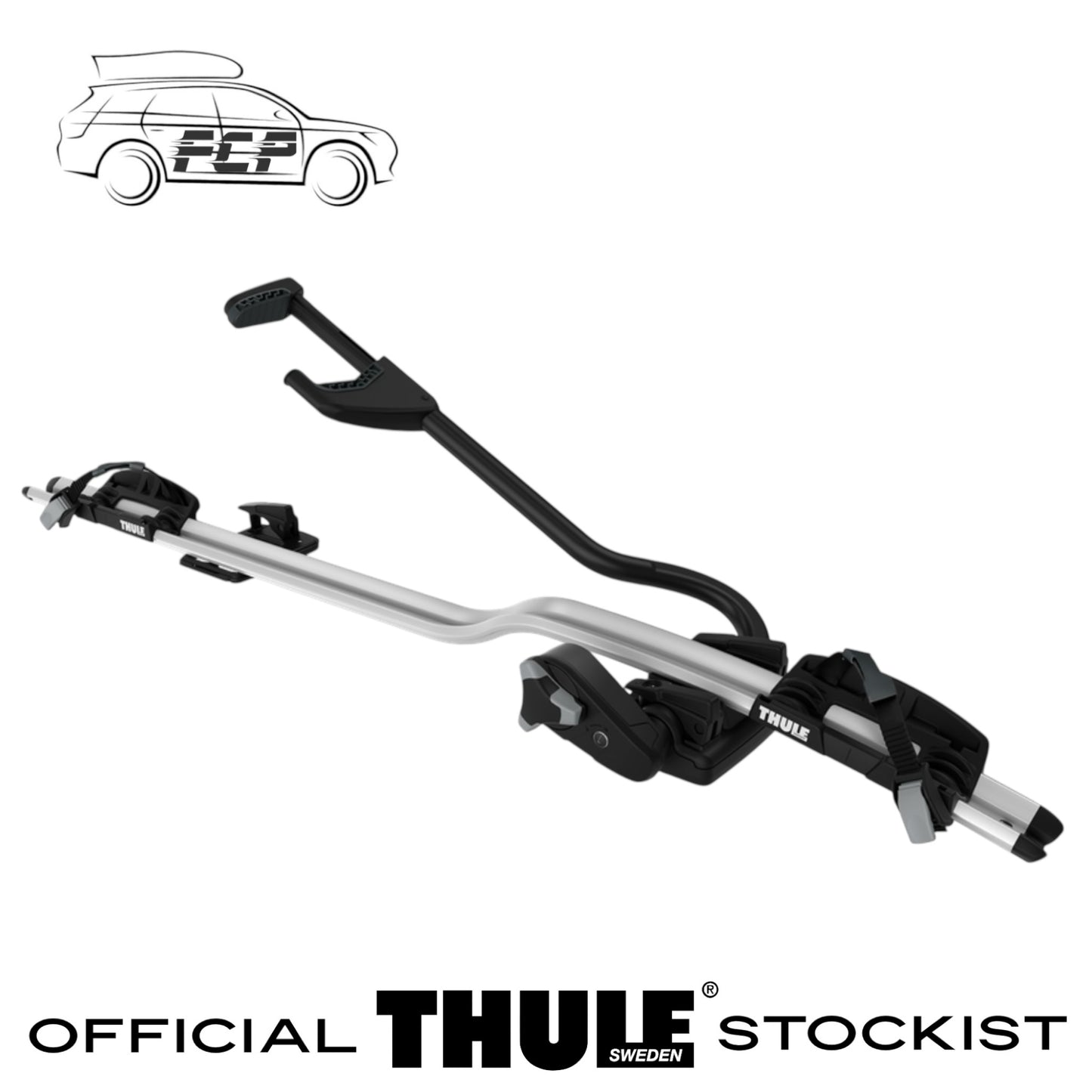 Thule ProRide 598 Roof Mount Cycle Carrier Black/Aluminium