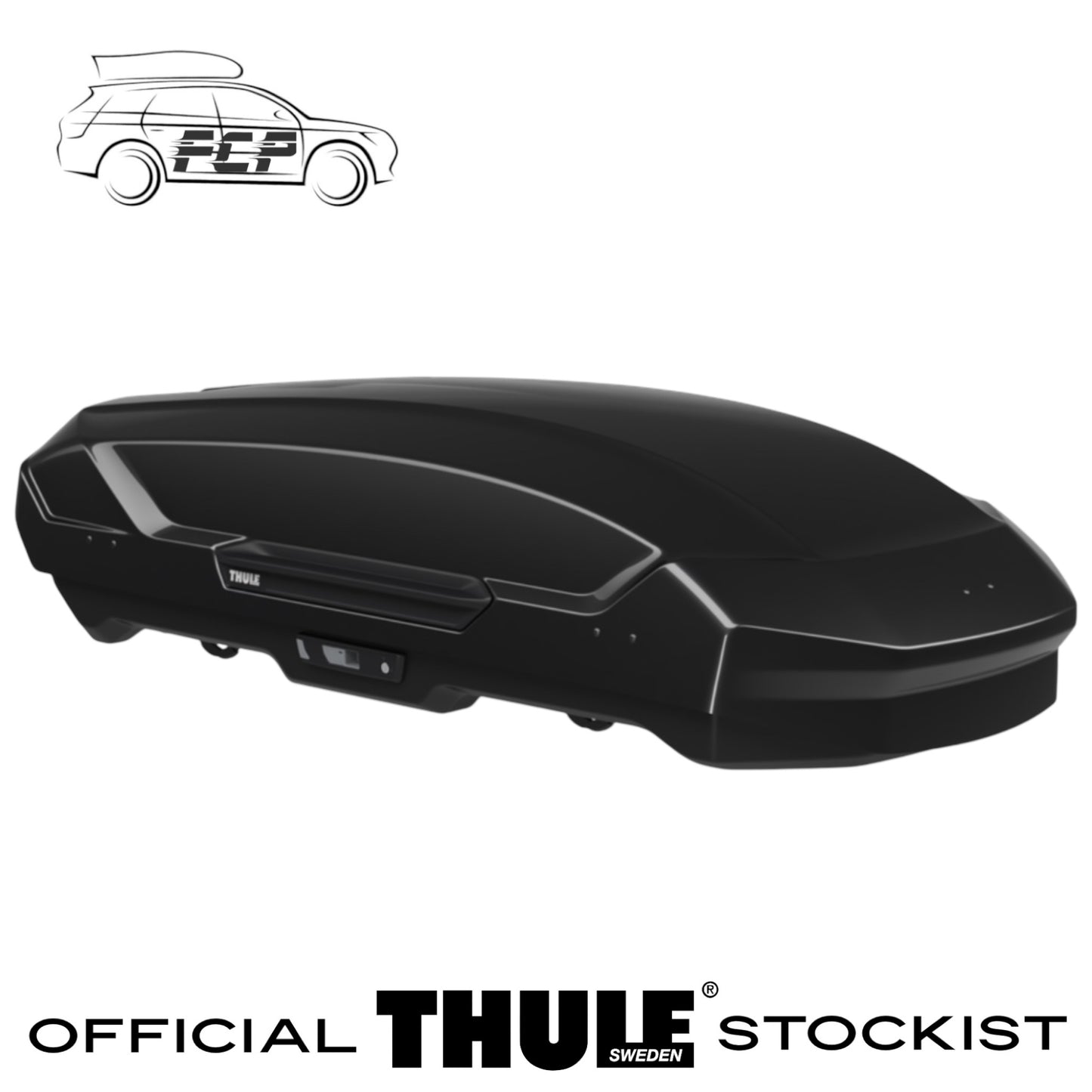 Thule Motion 3 M Roof Box 400L Black Glossy