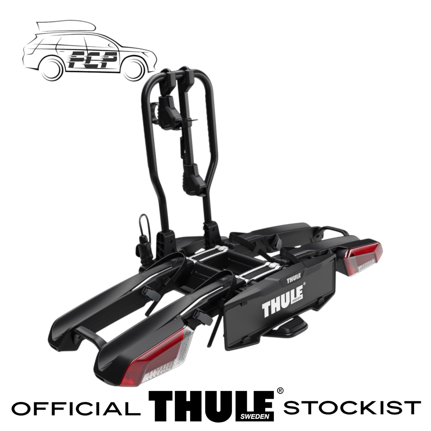 Thule EasyFold 3 Two Bike Platform Towbar Bike Rack
