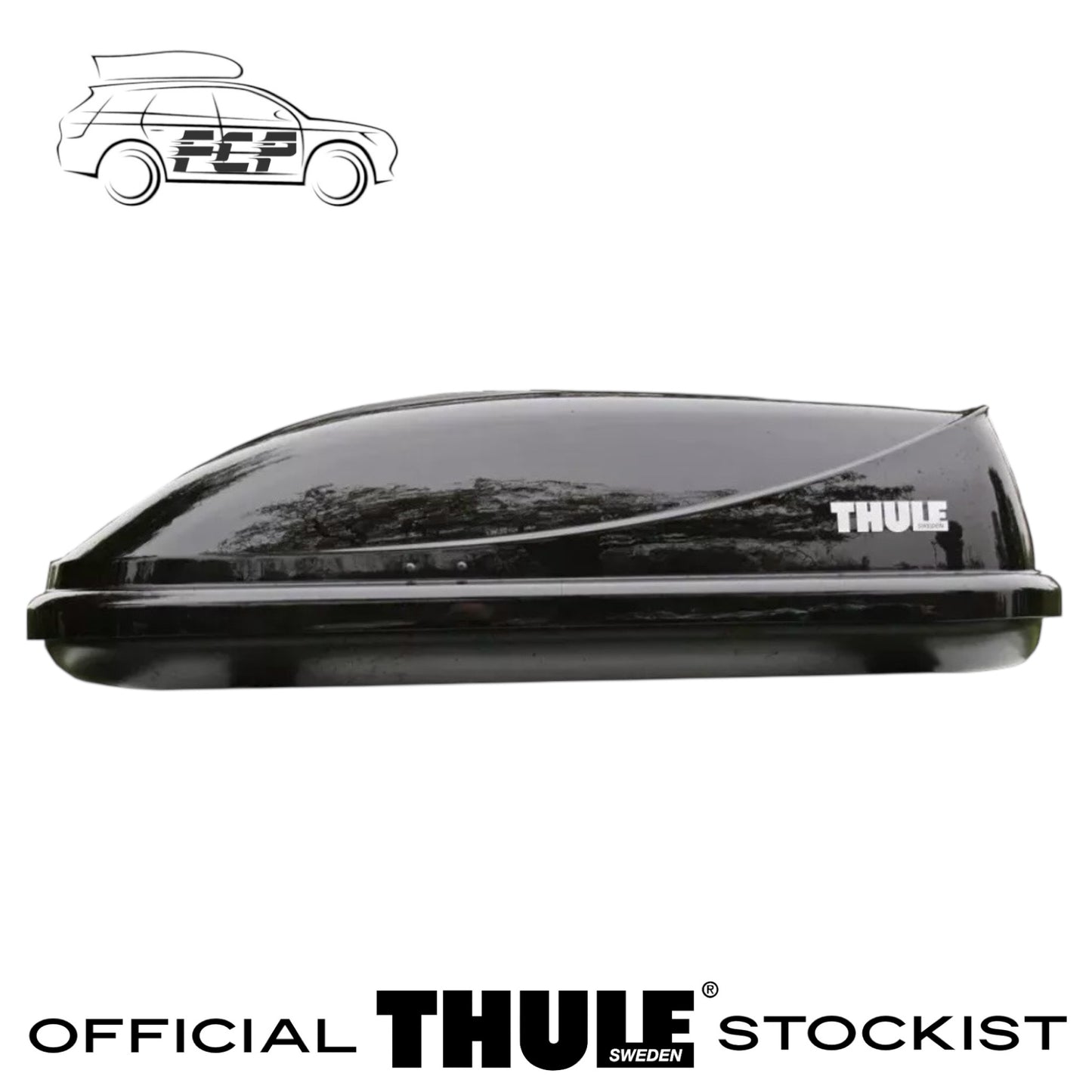 Thule Ocean 80 Roof Box 320L Gloss Black