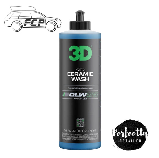 3D Car Care GLW Si02 Ceramic Wash Shampoo 473ml