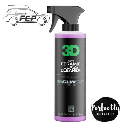 3D Car Care GLW Si02 Ceramic Glass Cleaner 473ml