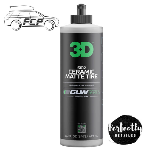 3D Car Care GLW Si02 Ceramic Matte Tire 473ml