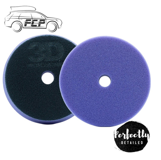 3D Car Care 5.5" Light Purple Cutting Polishing Foam Pad