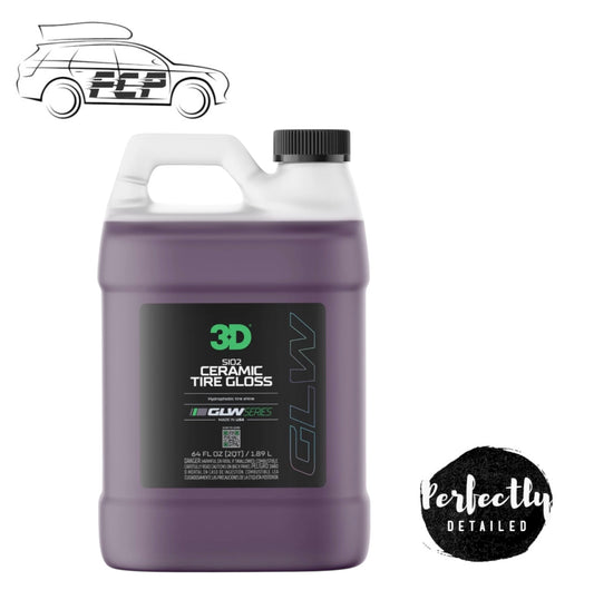 3D Car Care GLW Series Si02 Ceramic Tyre Gloss 1.89L