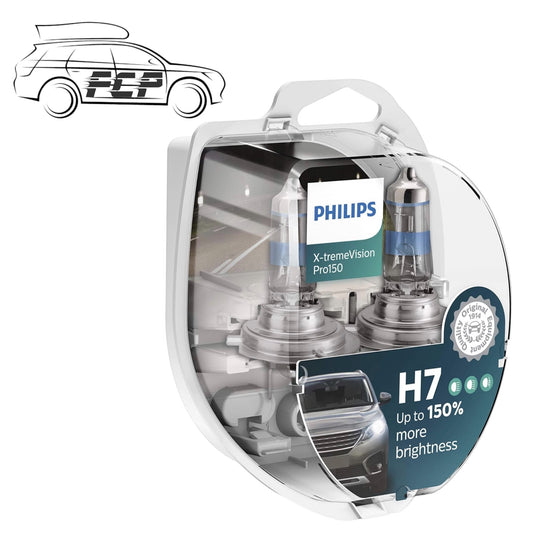 Philips X-tremeVision Pro150 Xtreme Vision Pro 150 Car Headlight Bulbs H7 (Twin)