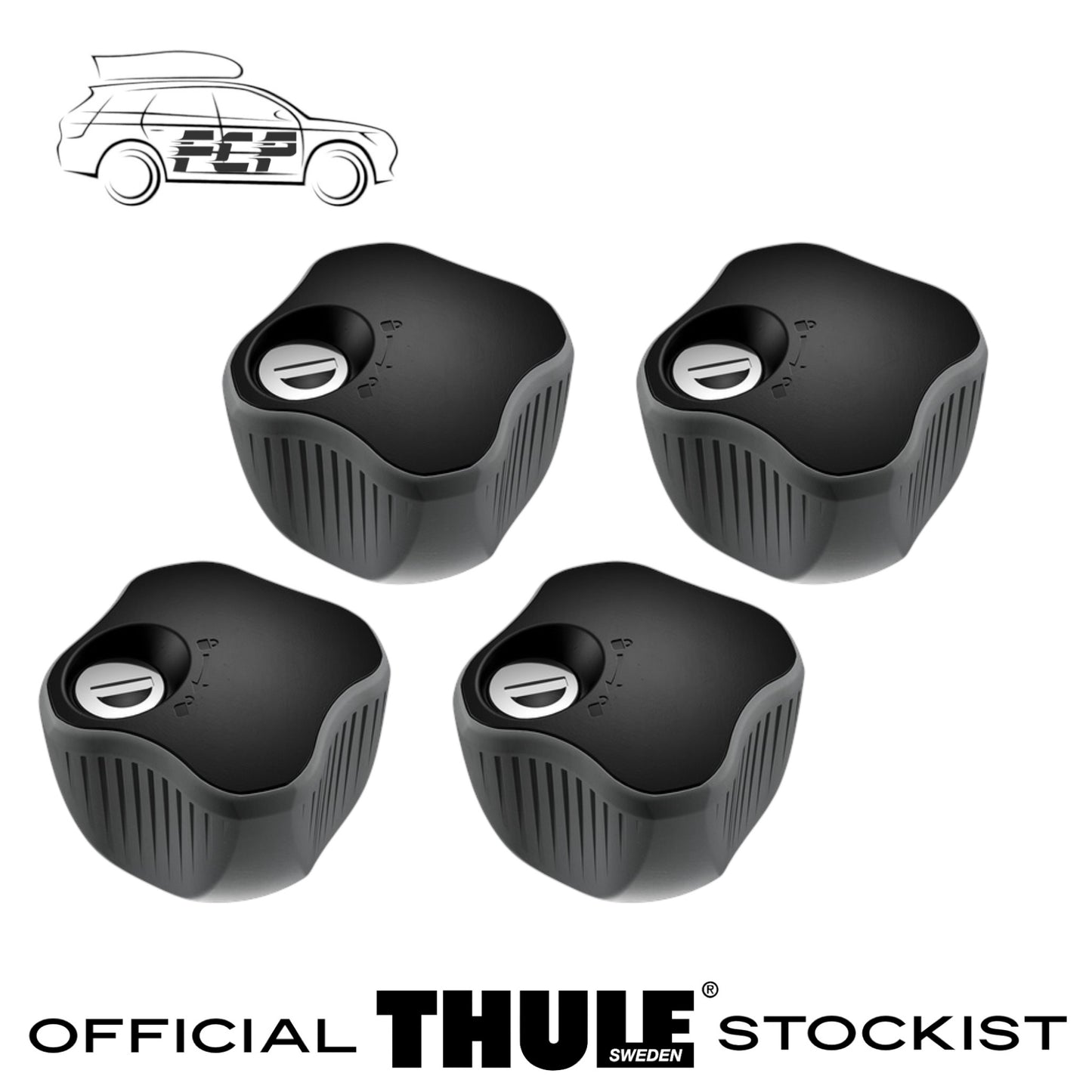 Thule Lockable Knobs for Rear Mounted Cycle Carriers 527010 4pk