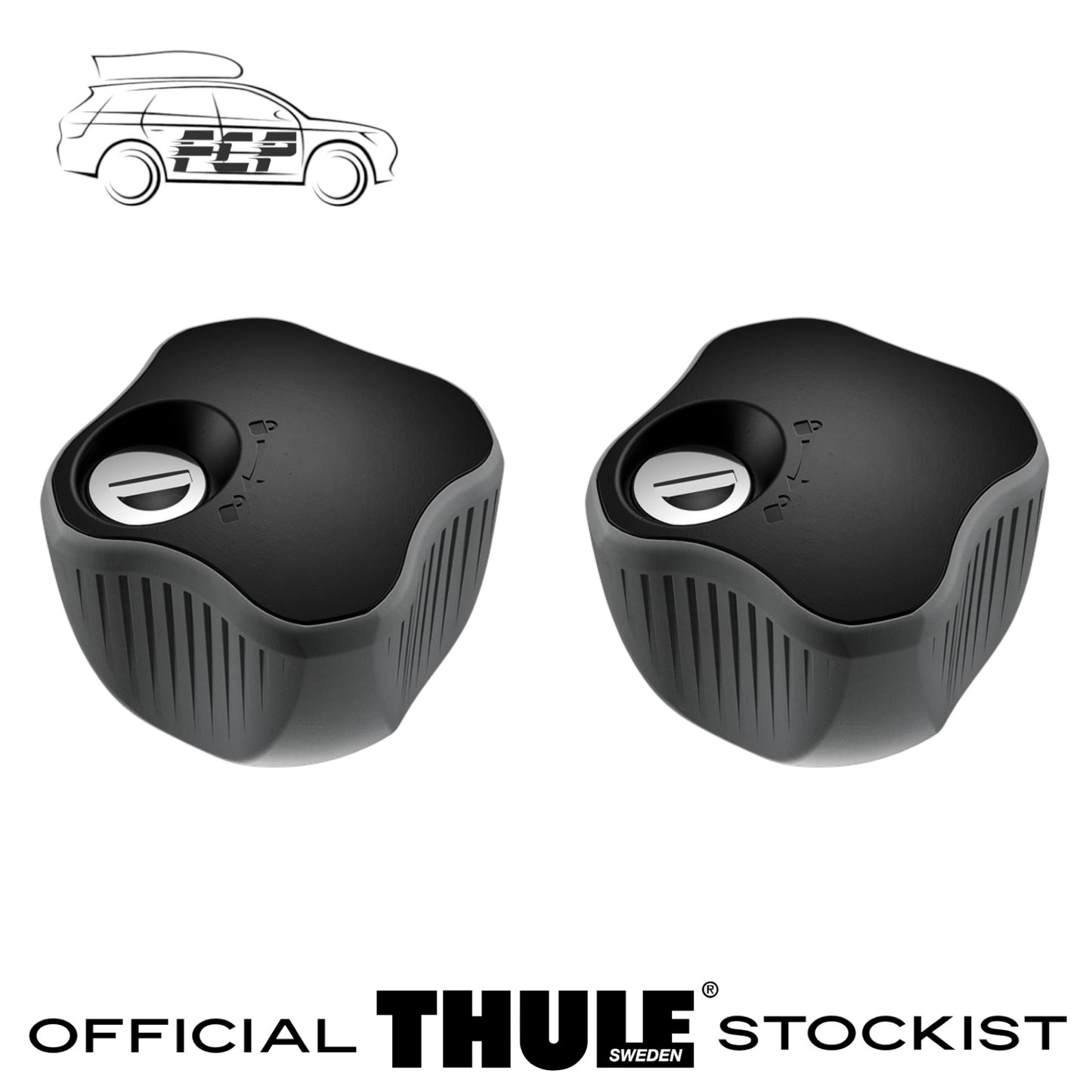 Thule Lockable Knobs - for Rear Mounted Cycle Carriers 526010 2pk