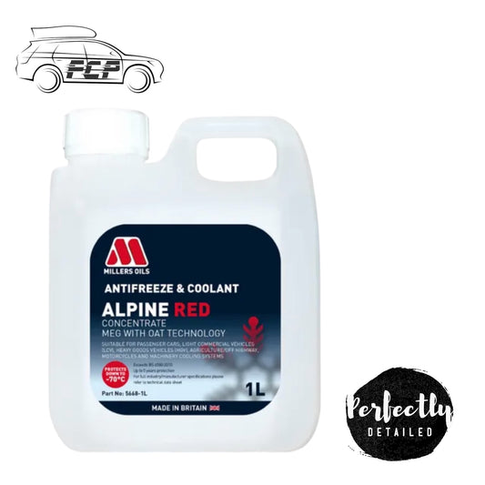 Millers Oils Alpine RED Antifreeze & Coolant Concentrate 1L