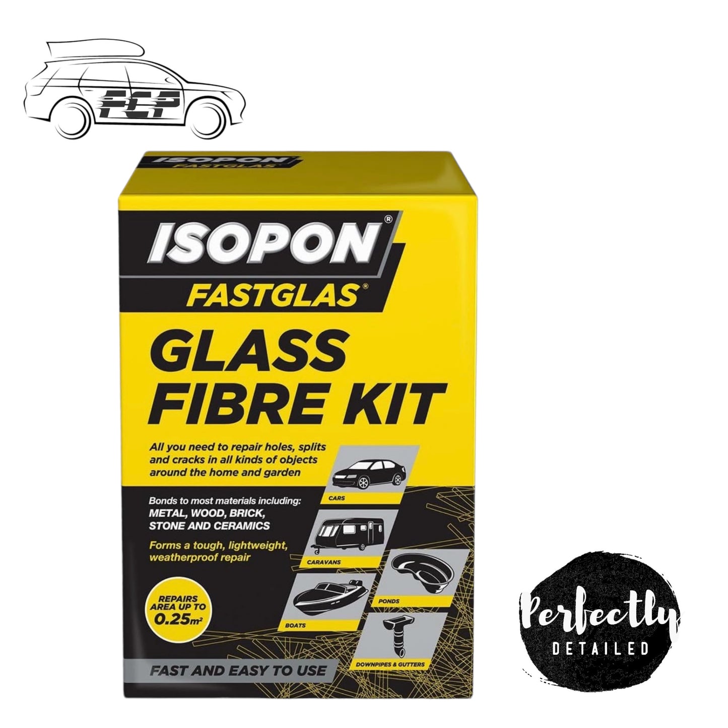 Isopon Fastglas Glass Fibre Kit SMALL