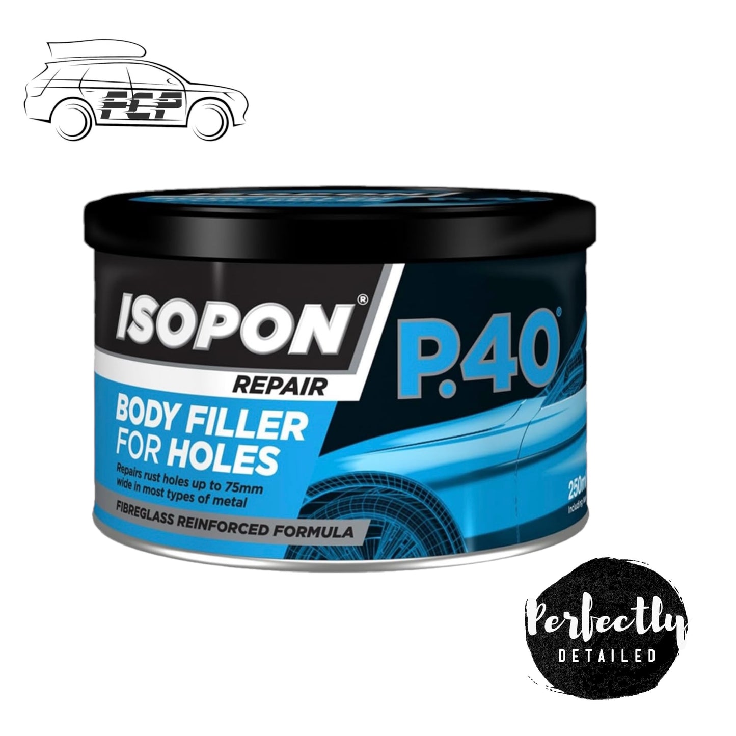 Isopon P40 Body Filler for Holes 250ml