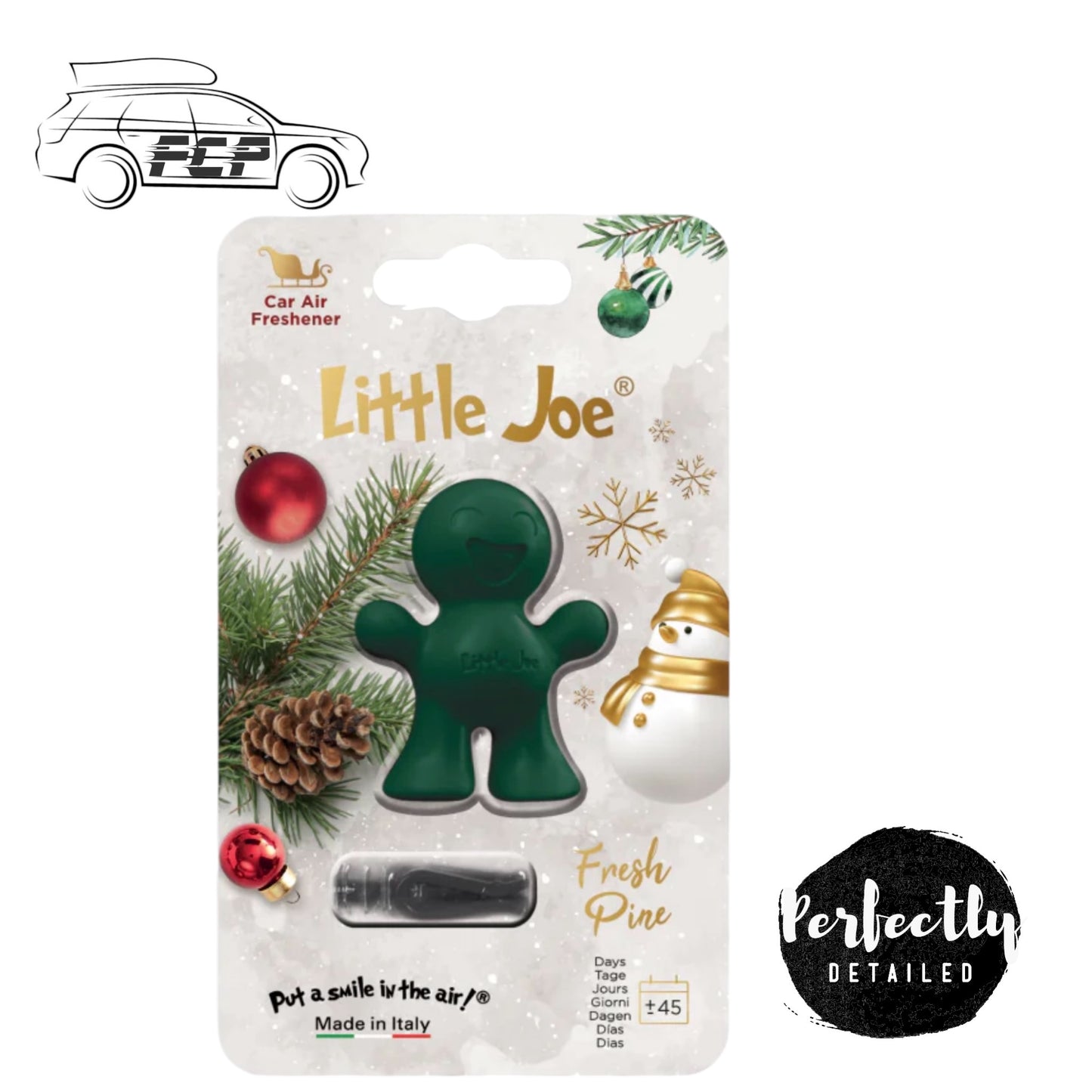 Little Joe Car Vent Air Freshener Festive Fresh Pine