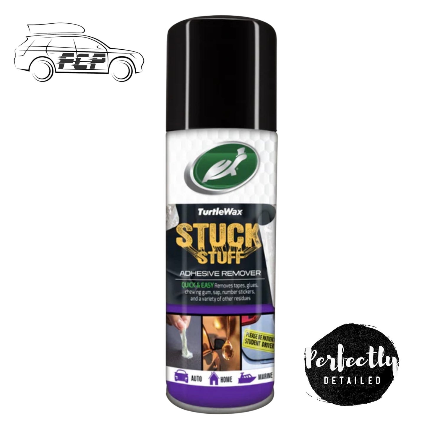 Turtle Wax Stuck Stuff Adhesive Remover 200ml