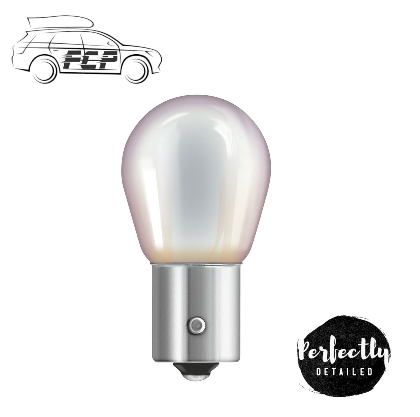 Osram Diadem Chrome PY21W (581) BAU15s 7507DC-2BL Indicator Exterior Bulb Twin