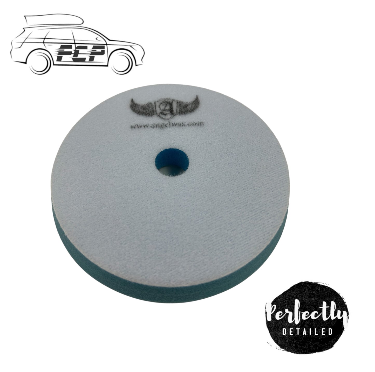 Angelwax 5" Slimline Blue Polishing Pad