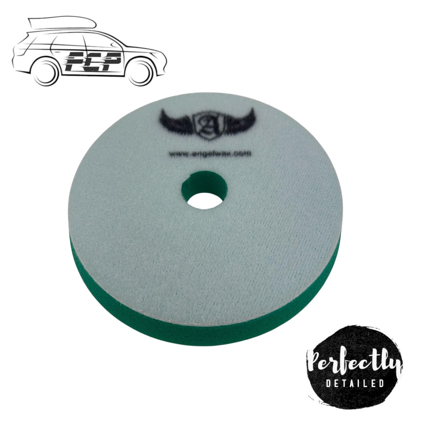 Angelwax 5" Slimline Green Ultra Cut Pad