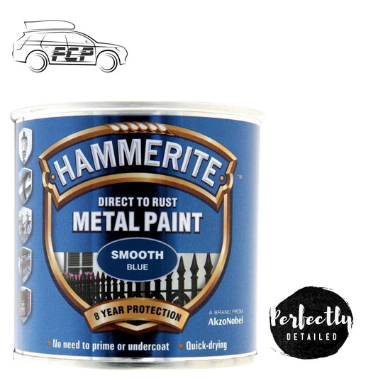 Hammerite Direct to Rust Metal Paint SMOOTH BLUE 250ml