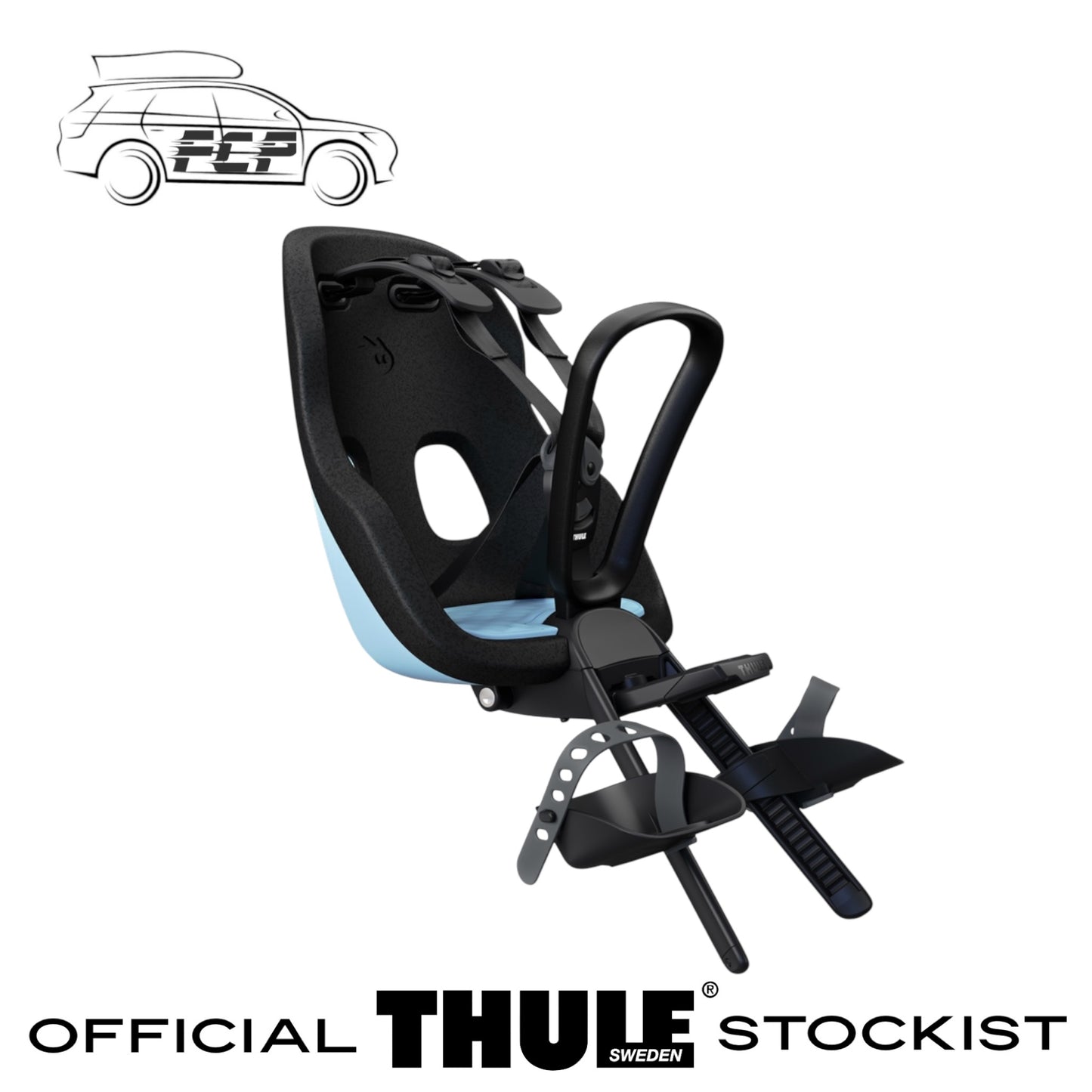 Thule Yepp Nexxt 2 Mini Front Mount Child Bike Seta Aquamarine
